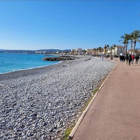 Studio Cosy Terrasse Front Mer Cagnes-sur-Mer Luaran gambar