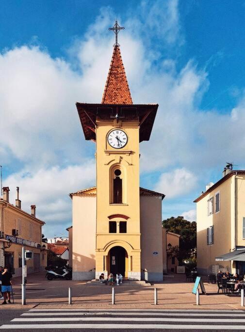 Studio Cosy Terrasse Front Mer Cagnes-sur-Mer Luaran gambar